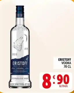 Deco Supermercati Eristoff vodka offerta