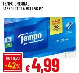 Galassia Tempo original fazzoletti offerta