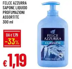 Galassia Felce azzurra sapone liquido offerta
