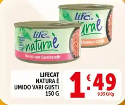 Deco Supermercati Lifecat natura è umido offerta