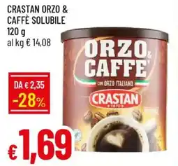 Galassia Crastan orzo & caffè solubile offerta