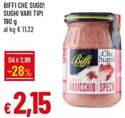 Galassia Biffi che sugo! sughi offerta