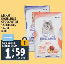 Deco Supermercati Lechat excellence croccantini offerta