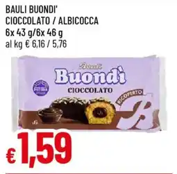 Galassia Bauli buondi' cioccolato / albicocca offerta