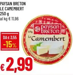 Galassia Paysan breton le camembert offerta