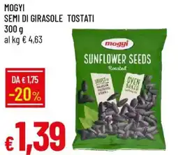 Galassia Mogyi semi di girasole tostati offerta