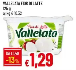 Galassia Vallelata fior di latte offerta