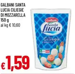Galassia Galbani santa lucia ciliegie di mozzarella offerta