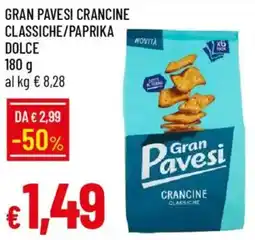 Galassia Gran pavesi crancine classiche/paprika dolce offerta