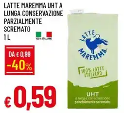 Galassia Latte maremma uht a lunga conservazione parzialmente scremato offerta