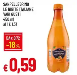 Galassia Sanpellegrino le bibite italiane offerta