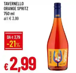Galassia Tavernello orange spritz offerta