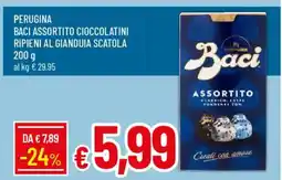 Galassia Perugina baci cioccolatini ripieni al gianduia scatola offerta