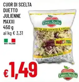 Galassia Cuor di scelta duetto julienne maxxi offerta