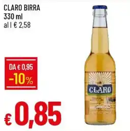 Galassia Claro birra offerta