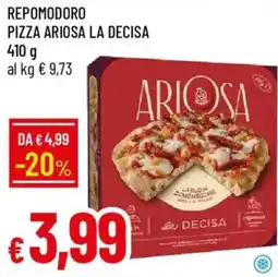 Galassia Repomodoro pizza ariosa la decisa offerta