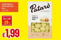 Galassia Pataro gnocchi ripieni offerta