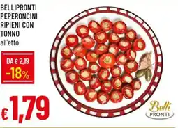 Galassia Bellipronti peperoncini ripieni con tonno offerta