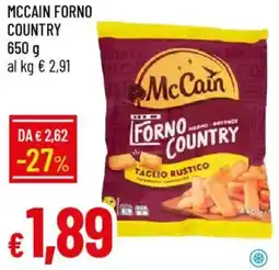 Galassia Mccain forno country offerta