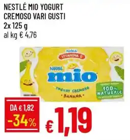 Galassia Nestlé mio yogurt cremoso offerta