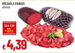 Galassia Bresaola d'angus offerta