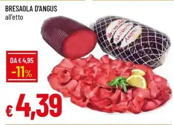 Galassia Bresaola d'angus offerta