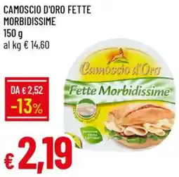 Galassia Camoscio d'oro fette morbidissime offerta