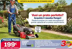 Bricofer Newton rasaerba ranger 144 cc offerta