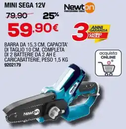 Bricofer Newton mini sega 12V offerta