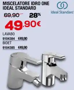 Bricofer Miscelatore idro one ideal standard offerta