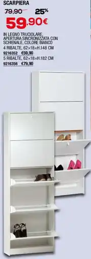 Bricofer Scarpiera offerta