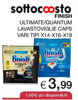 Coop FINISH ULTIMATE/QUANTUM LAVASTOVIGLIE CAPS offerta