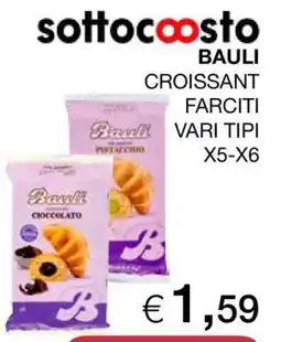 Coop BAULI CROISSANT FARCITI VARI TIPI X5-X6 offerta