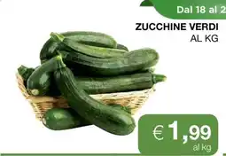 Coop Zucchine Verdi offerta
