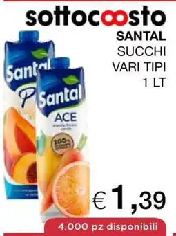 Coop Santal offerta