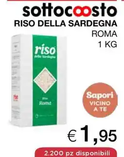 Coop RISO DELLA SARDEGNA ROMA 1 KG offerta