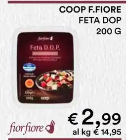 Coop COOP F.FIORE FETA DOP 200 G offerta