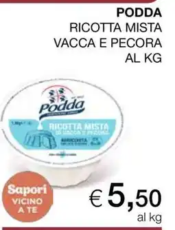 Coop PODDA RICOTTA MISTA offerta