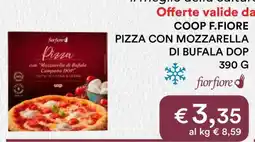 Coop COOP F.FIORE PIZZA CON MOZZARELLA DI BUFALA DOP offerta