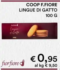 Coop COOP F.FIORE LINGUE DI GATTO offerta