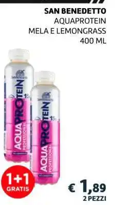 Coop SAN BENEDETTO AQUAPROTEIN MELA E LEMONGRASS 400 ML offerta