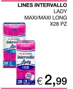 Coop LINES INTERVALLO LADY offerta