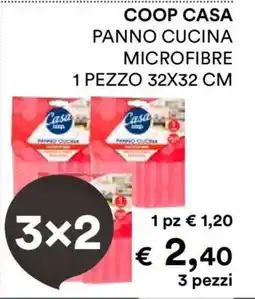 Coop COOP CASA PANNO CUCINA MICROFIBRE offerta