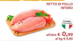 Coop Petto Di Pollo Intero offerta
