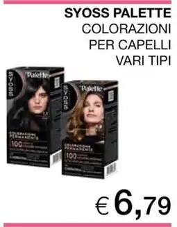 Coop Syoss Palette offerta