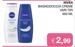 Coop NIVEA BAGNODOCCIA CREME offerta