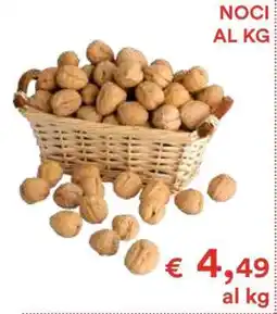 Coop Noci al kg offerta