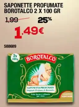 Bricofer Saponette profumate borotalco offerta