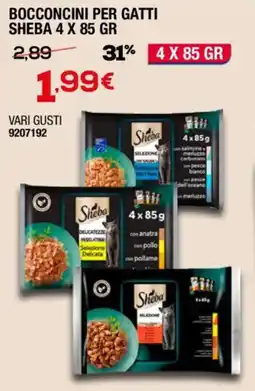 Bricofer Bocconcini per gatti SHEBA offerta
