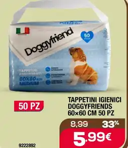 Bricofer Tappetini igienici doggyfriends offerta